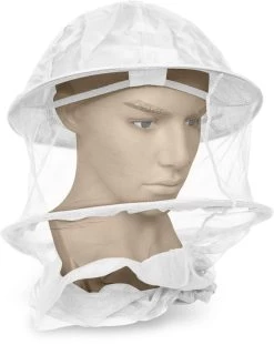 Moskitokopfnetz Mit Metallring „Mozzie“ Weiß 8 Moskitokopfnetz Mit Metallring „Mozzie“ Weiß -Normani 109816