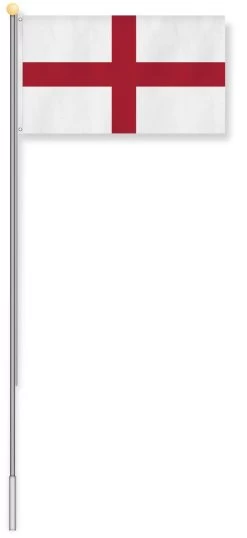 Fahnenmast 7,50 M Mit Flagge 90 Cm × 150 Cm England 5 Fahnenmast 7,50 M Mit Flagge 90 Cm × 150 Cm England -Normani 110171 1