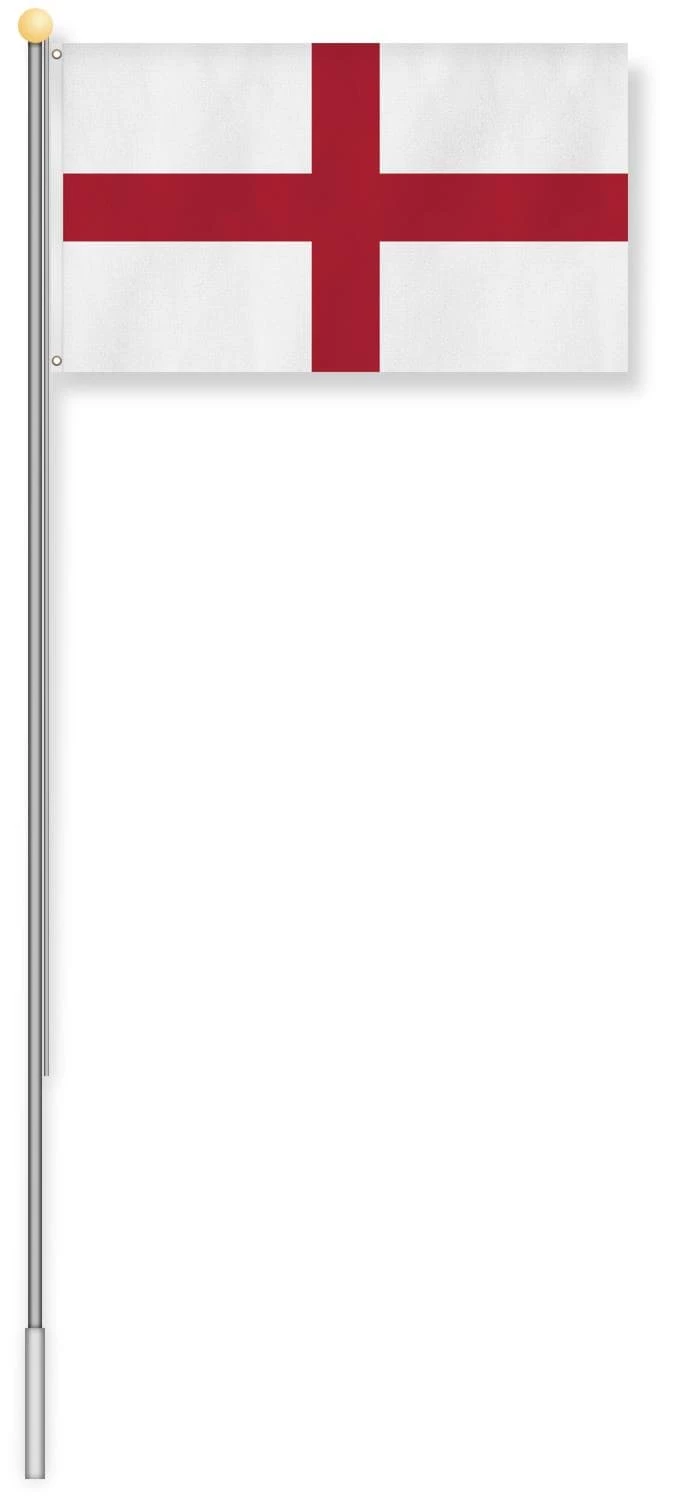 Fahnenmast 6,20 M Mit Flagge 90 Cm × 150 Cm England 4 Fahnenmast 6,20 M Mit Flagge 90 Cm × 150 Cm England – Bild 2
