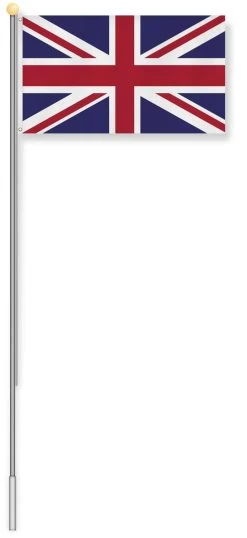 Fahnenmast 6,20 M Mit Flagge 90 Cm × 150 Cm Großbritannien -Normani 110174 2