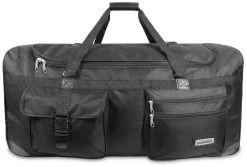 Reisetasche Mit 3 Rädern „Jumbus 120“ Schwarz -Normani 110192