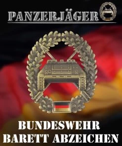 Bundeswehr Barettabzeichen Panzerjäger -Normani 110280
