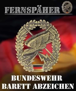 Bundeswehr Barettabzeichen Fernspäher -Normani 110295