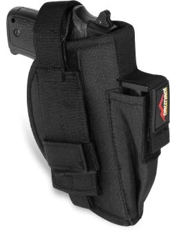 Pistolenholster, Beidseitig Tragbar „Hawk“ Schwarz -Normani 110404