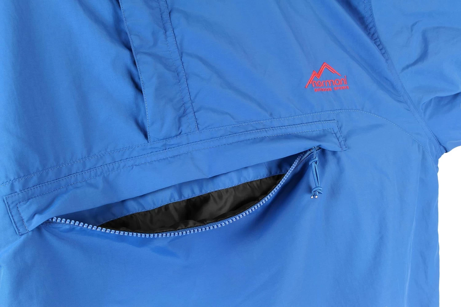 Herren Windbreaker „Myrsky“ Blau/Rot 4 Herren Windbreaker „Myrsky“ Blau/Rot – Bild 2