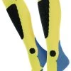 2 Paar Ski-Kniestrümpfe „New-Style“ Limette/Schwarz/Blau -Normani 110546