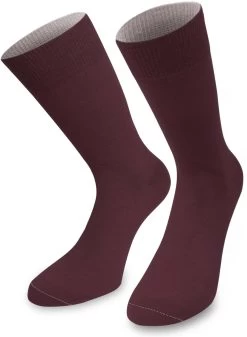 3 Paar Bi-Color Socken Im Farbset Bordeaux/Orange/Navy 7 3 Paar Bi-Color Socken Im Farbset Bordeaux/Orange/Navy -Normani 110598 1