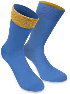 5 Paar Bi-Color Socken Im Farbset Shades Of Blue 10 5 Paar Bi-Color Socken Im Farbset Shades Of Blue -Normani 110601 1