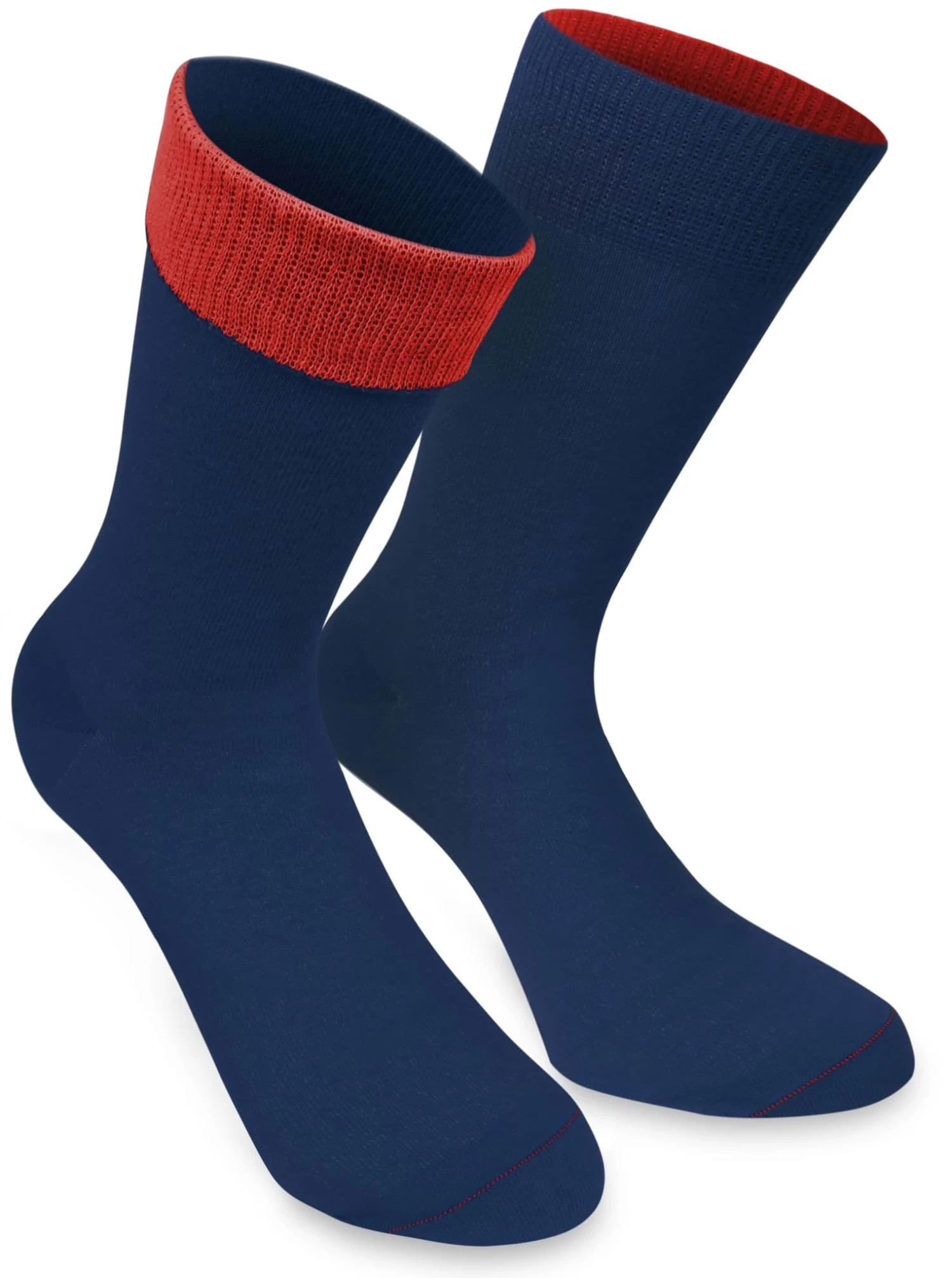 5 Paar Bi-Color Socken Im Farbset Shades Of Blue 8 5 Paar Bi-Color Socken Im Farbset Shades Of Blue – Bild 6