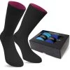 3 Paar Bi-Color Socken Im Farbset Türkis/Schwarz/Royal 1 3 Paar Bi-Color Socken Im Farbset Türkis/Schwarz/Royal -Normani 110877