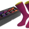5 Paar Bi-Color Socken Im Farbset Red Line -Normani 110930