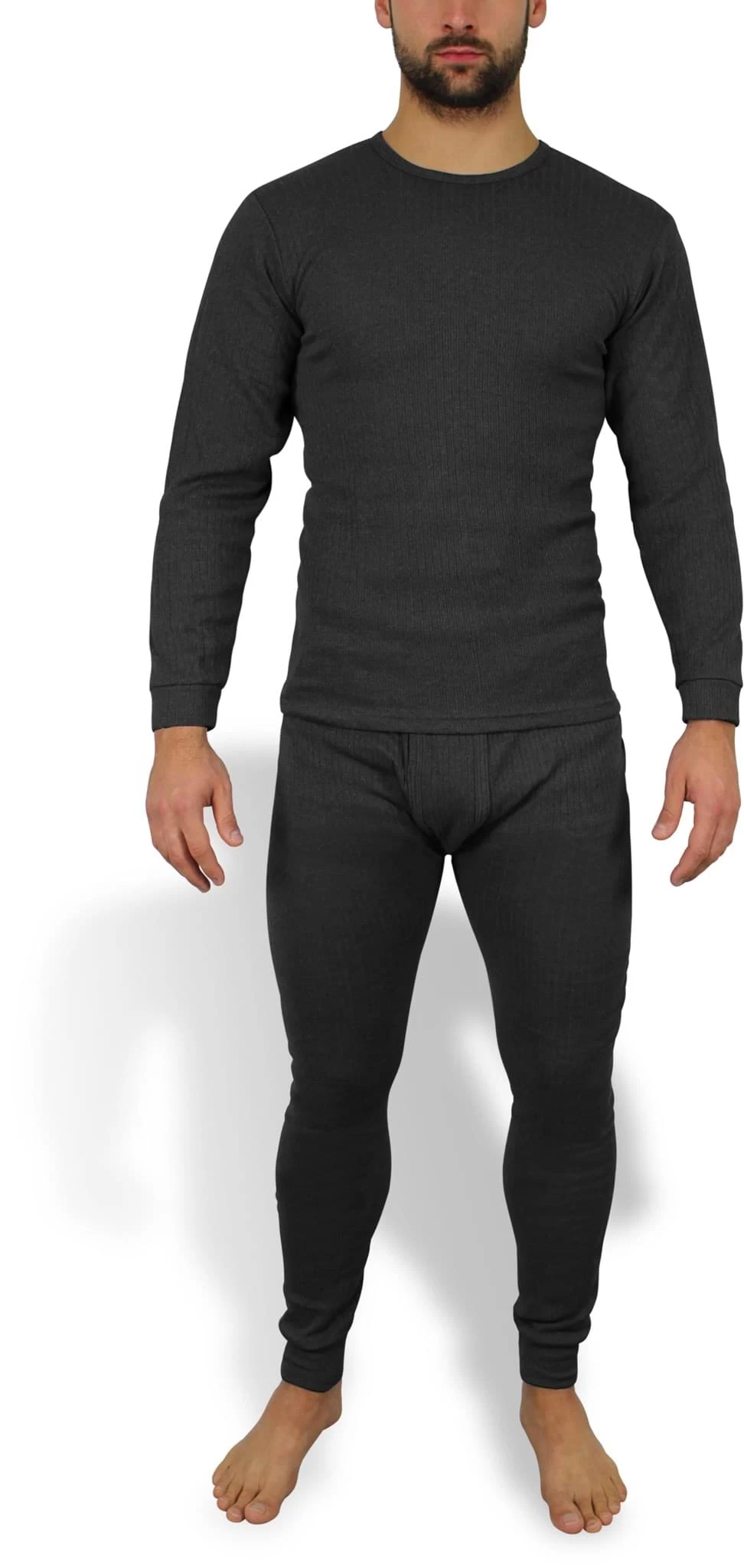 Thermo Unterwäsche Garnitur Bestehend Aus Unterhose Und Unterhemd Schwarz 4 Thermo Unterwäsche Garnitur Bestehend Aus Unterhose Und Unterhemd Schwarz – Bild 2