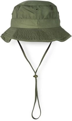 Schlapphut Mit Kinnband Oliv