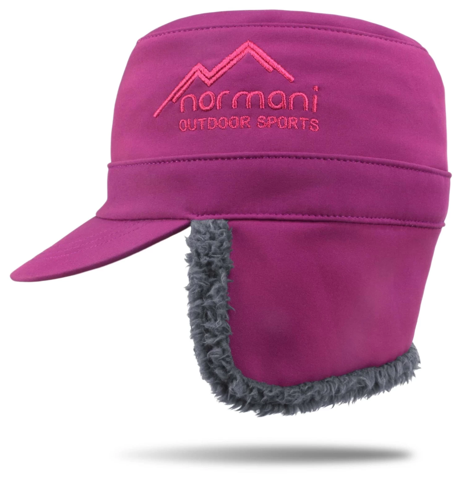 Kinder Wintercap „Snowfella Kids“ Fuchsia 4 Kinder Wintercap „Snowfella Kids“ Fuchsia – Bild 2