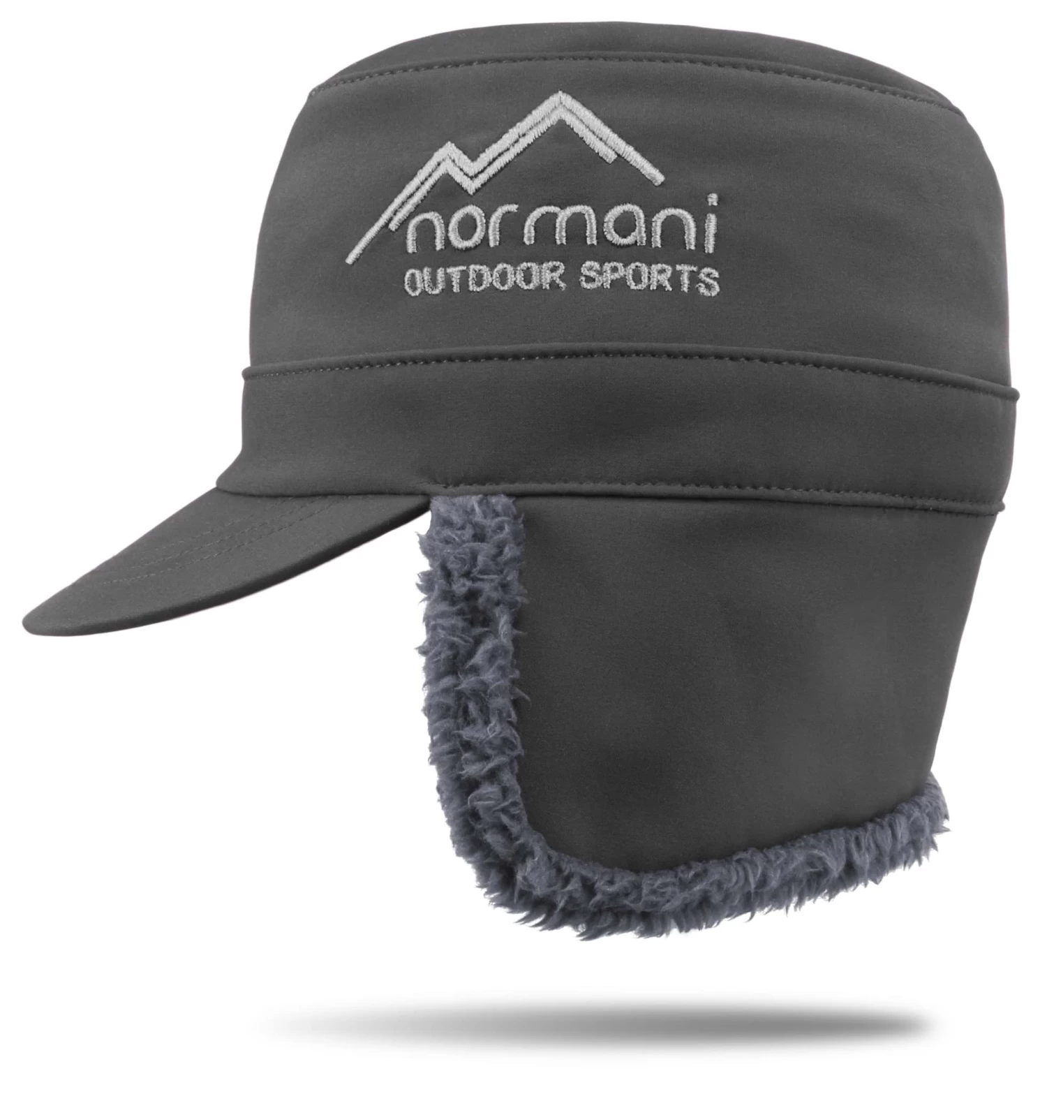 Kinder Wintercap „Snowfella Kids“ Anthrazit 4 Kinder Wintercap „Snowfella Kids“ Anthrazit – Bild 2