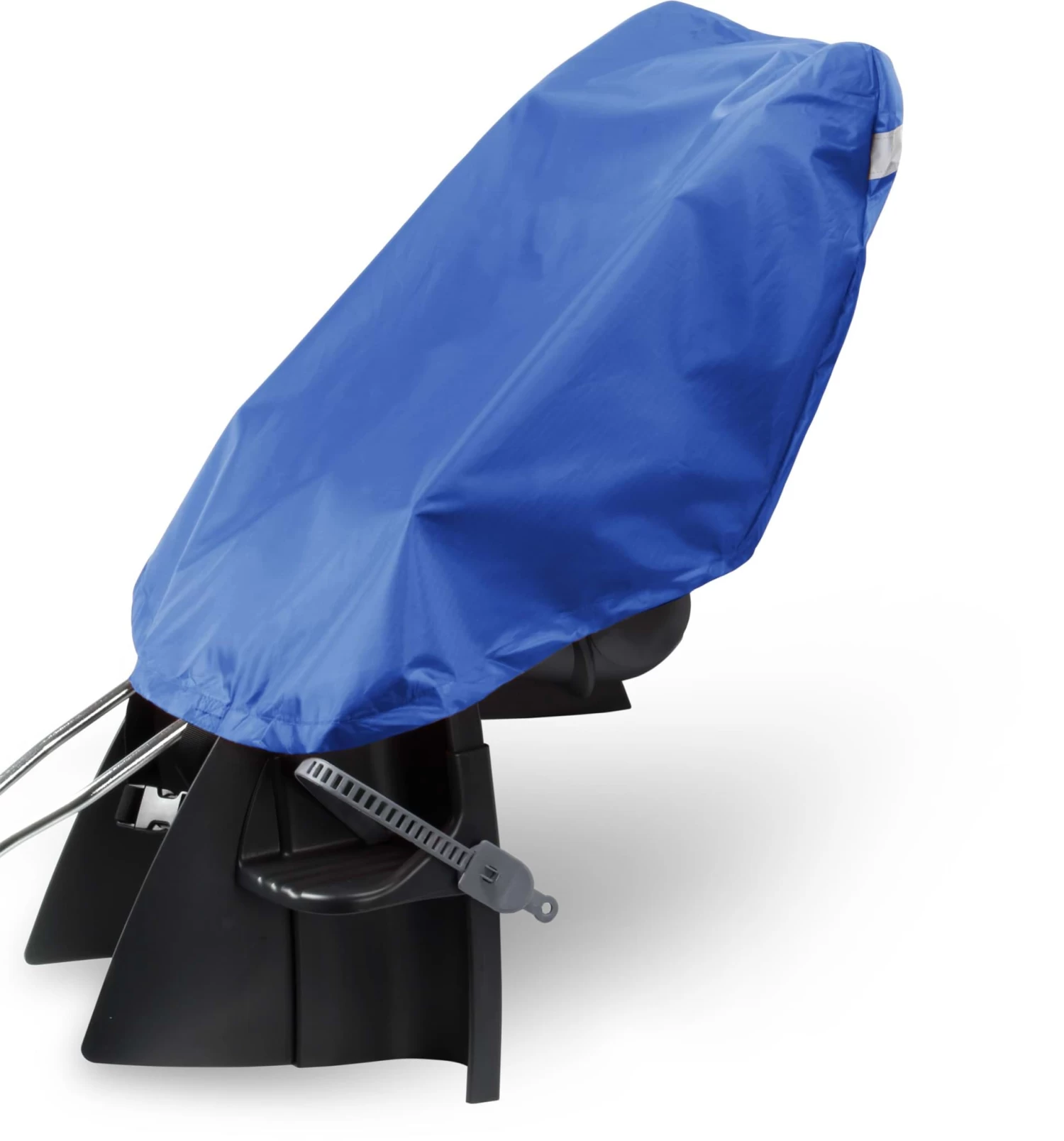 Regenüberzug Für Fahrrad-Kindersitze „BiSeat“ Blau 4 Regenüberzug Für Fahrrad-Kindersitze „BiSeat“ Blau – Bild 2