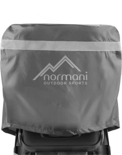Regenüberzug Für Fahrrad-Kindersitze „BiSeat“ Anthrazit -Normani 112381