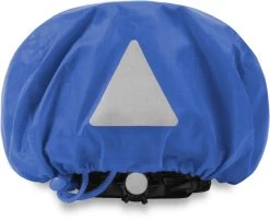 Regenüberzug Für Fahrradhelme „BiHead“ Blau -Normani 112592