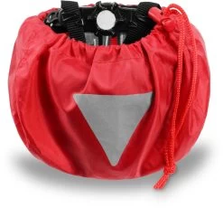 Regenüberzug Für Fahrradhelme „BiHead“ Rot -Normani 112618