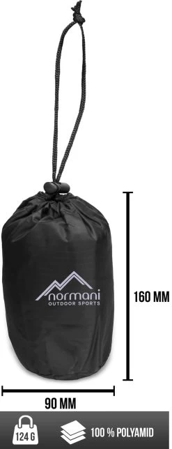 Regenüberzug Für Seesack „Classic Sea II“ Schwarz -Normani 112696 1