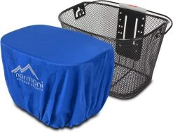 Regenüberzug Für Fahrradkörbe „BiCage“ Blau