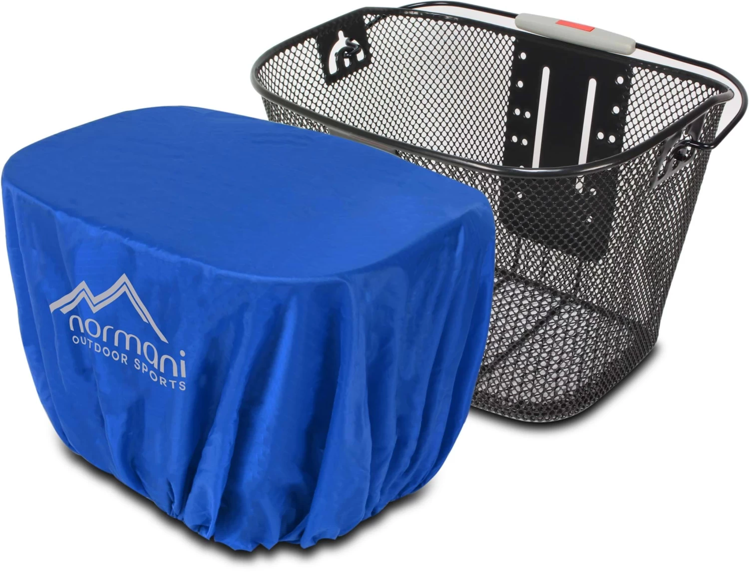 Regenüberzug Für Fahrradkörbe „BiCage“ Blau 3 Regenüberzug Für Fahrradkörbe „BiCage“ Blau