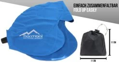 Aufblasbares Nackenkissen „Trip“ Blau -Normani 113298