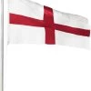 Fahnenmast 6,20 M Mit Flagge 90 Cm × 150 Cm England -Normani 113995