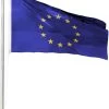 Fahnenmast 9,00 M Mit Flagge 90 Cm × 150 Cm Europa 2 Fahnenmast 9,00 M Mit Flagge 90 Cm × 150 Cm Europa -Normani 113998