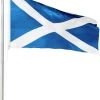 Fahnenmast 7,50 M Mit Flagge 90 Cm × 150 Cm Schottland 2 Fahnenmast 7,50 M Mit Flagge 90 Cm × 150 Cm Schottland -Normani 114006