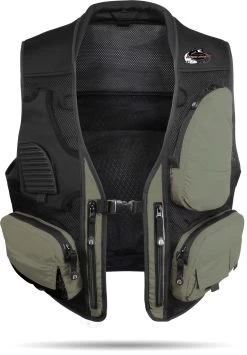 Herren Anglerweste „Fisher“ Oliv