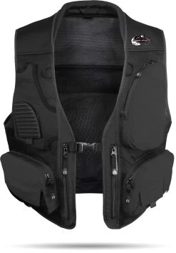 Herren Anglerweste „Fisher“ Schwarz