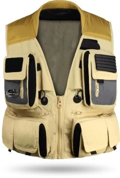 Herren Anglerweste „Master“ Khaki