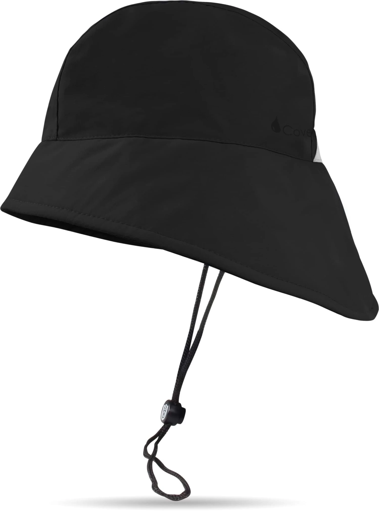 Südwester Regenhut „Monsun“ Schwarz 5 Südwester Regenhut „Monsun“ Schwarz – Bild 3