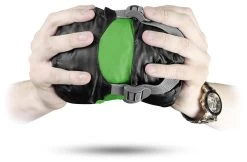 Ultralight-Schlafsack „Runty“ (RV Links) Oliv/Schwarz