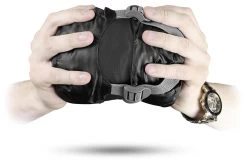 Ultralight-Schlafsack „Runty“ (RV Rechts) Schwarz/Schwarz