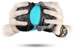 Ultralight-Schlafsack „Runty“ (RV Links) Petrol/Schwarz