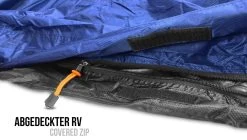 Schlafsack-Regenüberzug „SleeBag“ (RV Rechts) Navy/Schwarz -Normani 114953 1