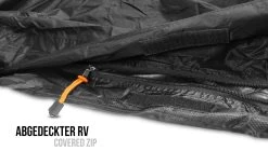 Schlafsack-Regenüberzug „SleeBag“ (RV Rechts) Schwarz/Schwarz -Normani 114958