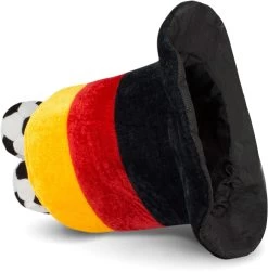 Fußball Fanhut „Footy Frank“ Schwarz/Rot/Gelb -Normani 115283