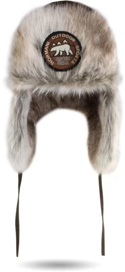 Fellmütze „Arctic Ursa“ Oliv -Normani 115824