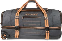 Reisetasche „Kompass“ Mit 5 Passenden Kleidersäcken Orange -Normani 116057