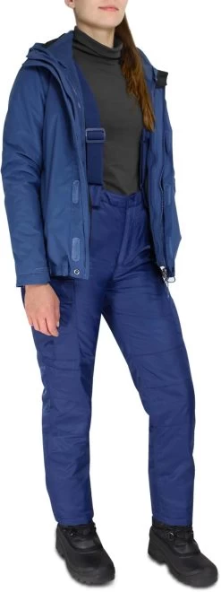 Damen 2-in-1 Thermohose „Aoraki“ Navy -Normani 116371
