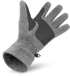 Fleece Handschuhe „Nuuk“ Grau -Normani 116439