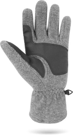 Fleece Handschuhe „Nuuk“ Grau -Normani 116446