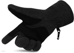 Fleece Handschuhe „Nuuk“ Schwarz -Normani 116448