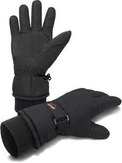 Winterhandschuhe Mit 3M Thinsulate™ (40 G) „Snowguard Pro“ Schwarz