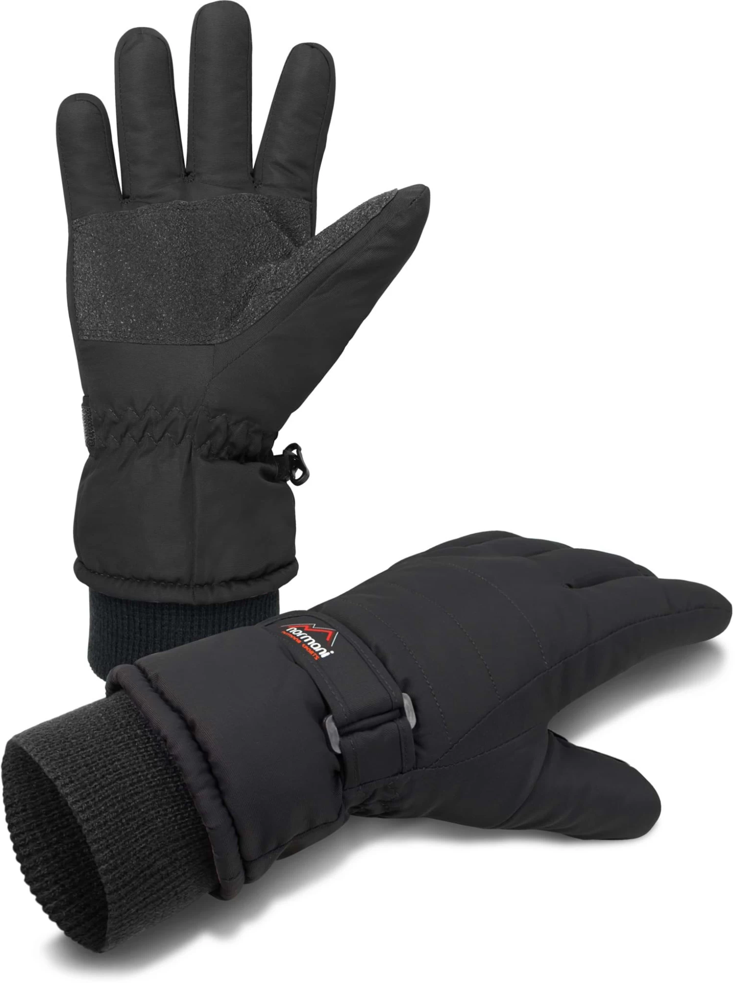 Winterhandschuhe Mit 3M Thinsulate™ (40 G) „Snowguard Pro“ Schwarz 3 Winterhandschuhe Mit 3M Thinsulate™ (40 G) „Snowguard Pro“ Schwarz