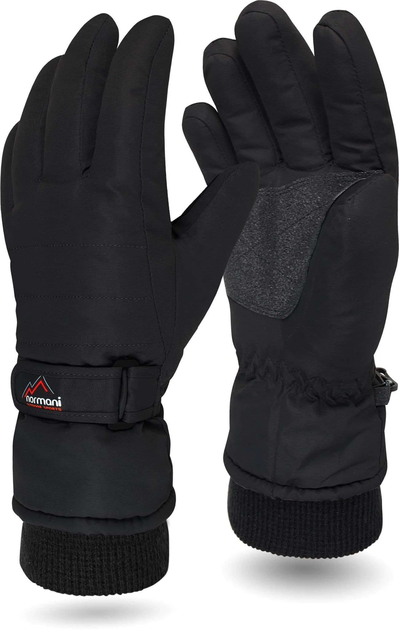 Winterhandschuhe Mit 3M Thinsulate™ (40 G) „Snowguard Pro“ Schwarz 4 Winterhandschuhe Mit 3M Thinsulate™ (40 G) „Snowguard Pro“ Schwarz – Bild 2