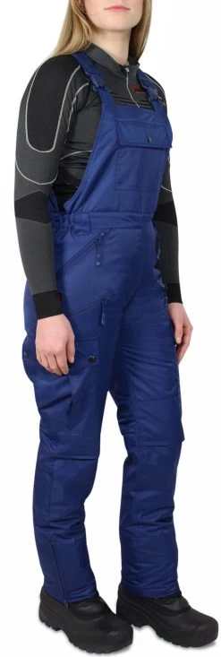 Damen Thermo-Latzhose „Foraker“ Navy -Normani 116617